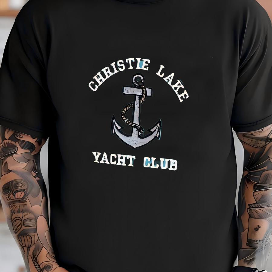 Personalized Yacht Club Hoodie: Nautical Anchor Boating Shirt T-shirt