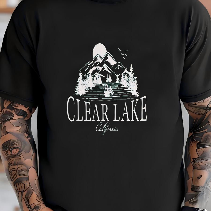 Clear Lake California Hoodie T-shirt