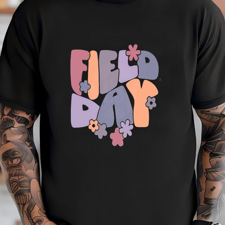School Field Day Svg Design | Floral Field Day Png Retro Last Day Of School Svg Field Day School Svg School Fun Day Png Digital Download T-shirt