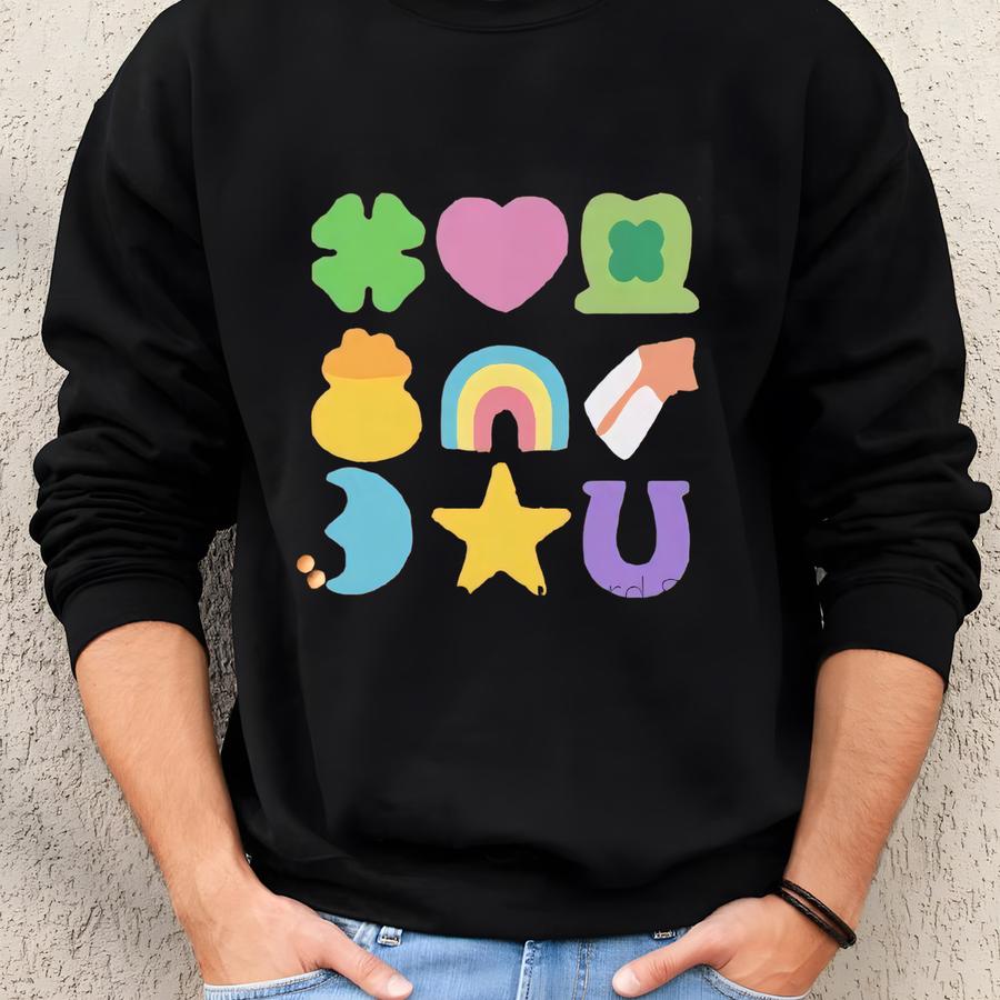 St. Patricks Day Doormat,marshmallow Mat St Patrick, Lucky Charms Doormat, Lucky Charms, Lucky Doormat, Clover Doormat, St. Patty Doormat Sweatshirt St. Patricks Day Doormat,marshmallow Mat St Patrick, Lucky Charms Doormat, Lucky Charms, Lucky Doormat, Clover Doormat, St. Patty Doormat Sweatshirt