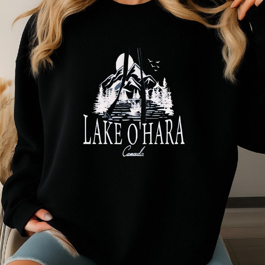 Lake O'hara British Canada Hooded Sweatshirt Sweatshirt