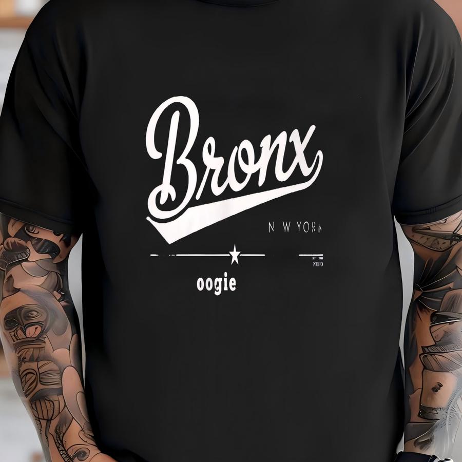 Bronx, New York, Boogie Down Men's Hoodie, Hood_00903 T-shirt