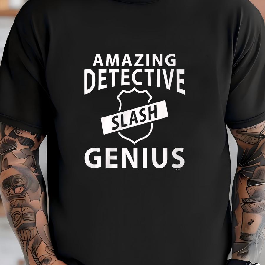 Amazing Detective Slash Genius Men's Hoodie, Hood_02799 T-shirt