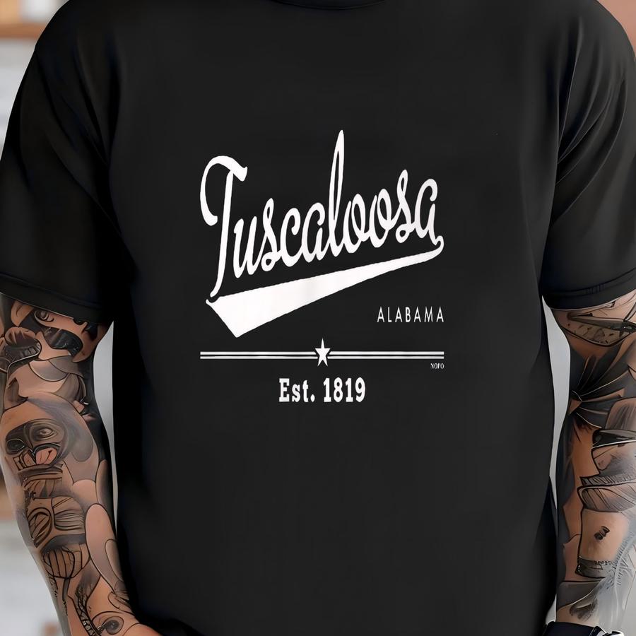 Tuscaloosa, , Est. 1819 Men's Hoodie, Hood_01182 T-shirt