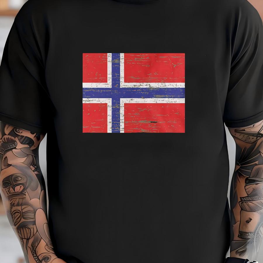 Flag Of Norway, Norwegian Flag, Norge Pride Women's Hoodie, Hood_00019 T-shirt