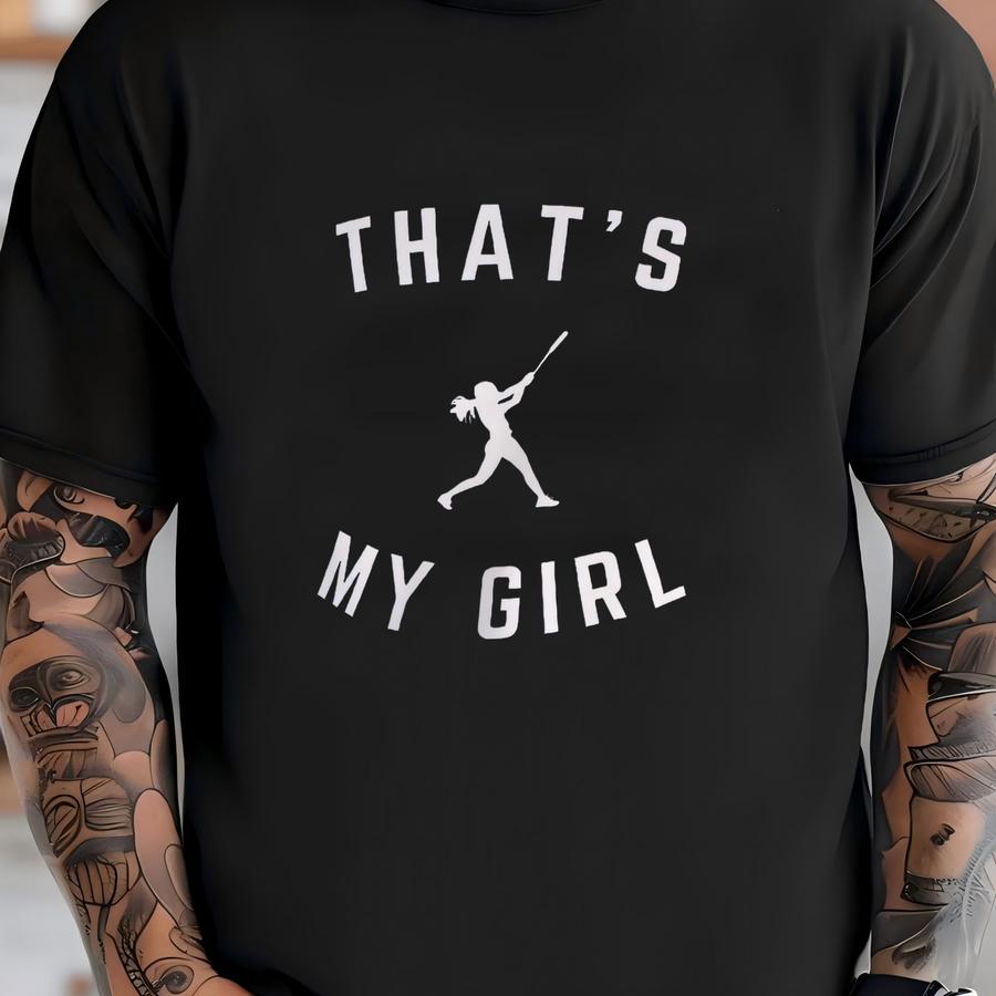 Softball Sweatshirt, Softball Mom Sweatshirt, Ballpark Mama Sweatshirt, Softball Gift For Mom, Softball Season Sweatshirt, Thats My Girl T-shirt