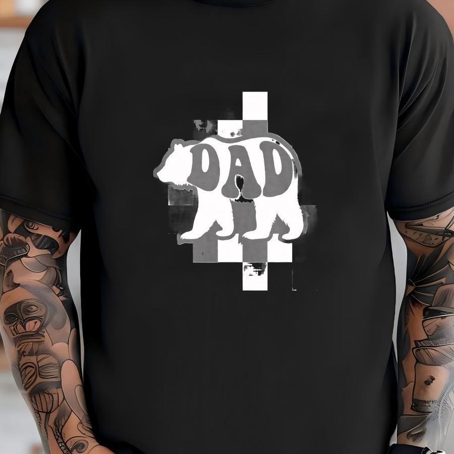 Dad Bear Shirt, Dad Shirt, Retro Dad Shirt, Fathers Day Shirt, Dad Shirt, Gift For New Dad, Daddy Bear Shirt T-shirt