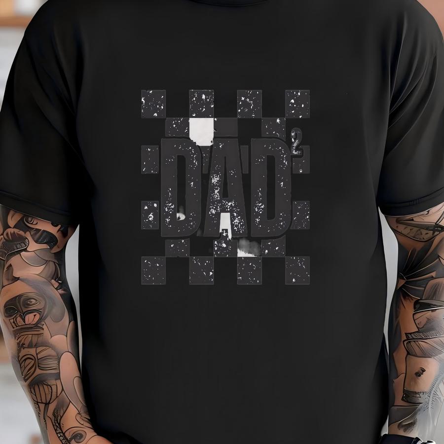 Dad 2 Shirt, Dad Shirt, Retro Dad Shirt, Custom Dad Shirt, Fathers Day Shirt, Dad Shirt, Gift For New Dad, Dad 1,2,3,4 T-shirt