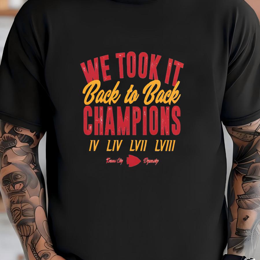 We Took It Back To Back Champs Tough Phone Case - Kansas City, Football, Fans, World Champions, Champs, Mahomes, Kelce, Gift T-shirt