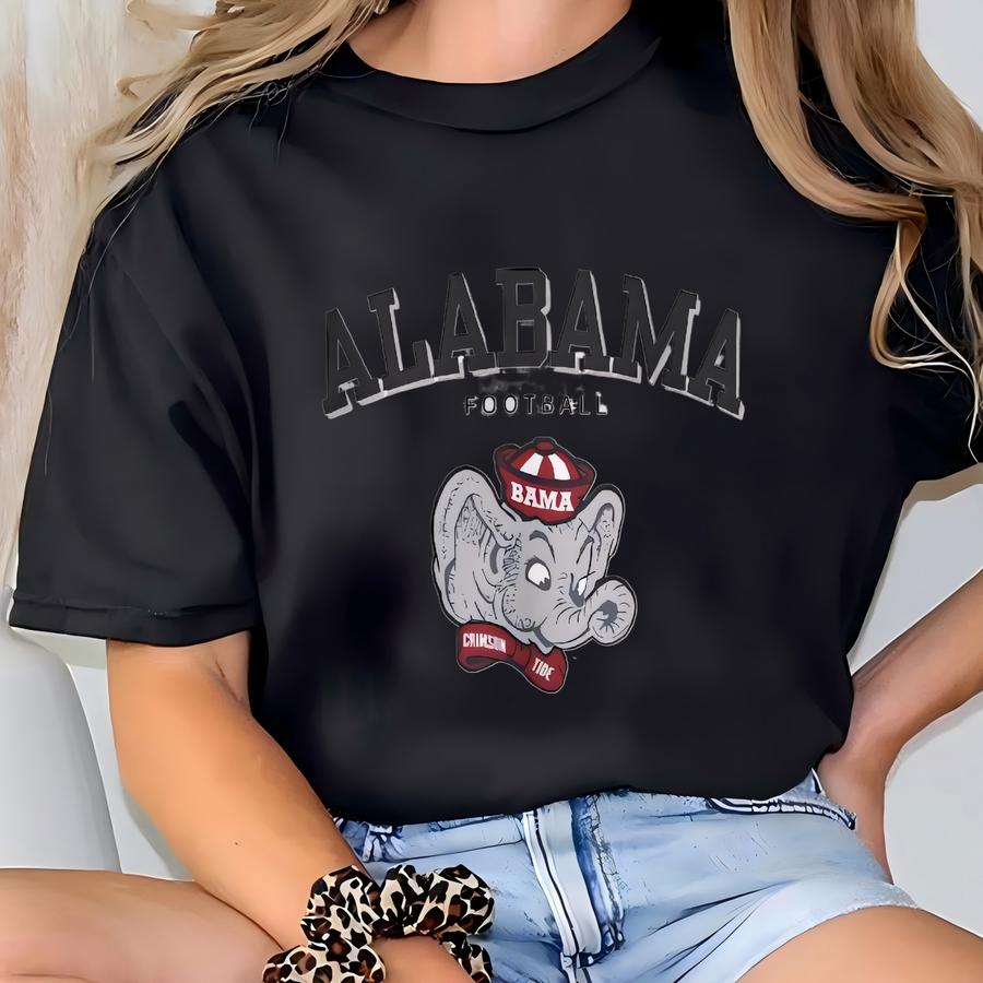 University Of Big Al Sweatshirt, Roll Football Crewneck T-shirt