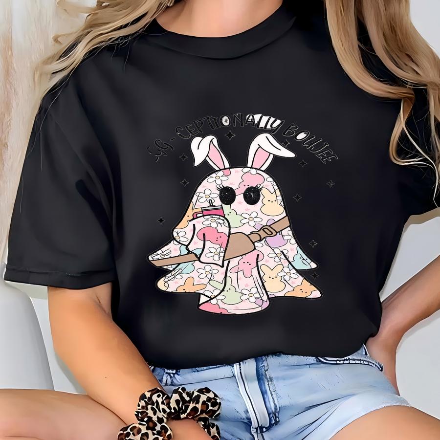 Egg Ceptionally Boujee Tumbler Belt Inspired Easter Bunny Shirt ,funny Easter Sweatshirt, Happy Easter Shirt ,cute Easter Day Gift T-shirt
