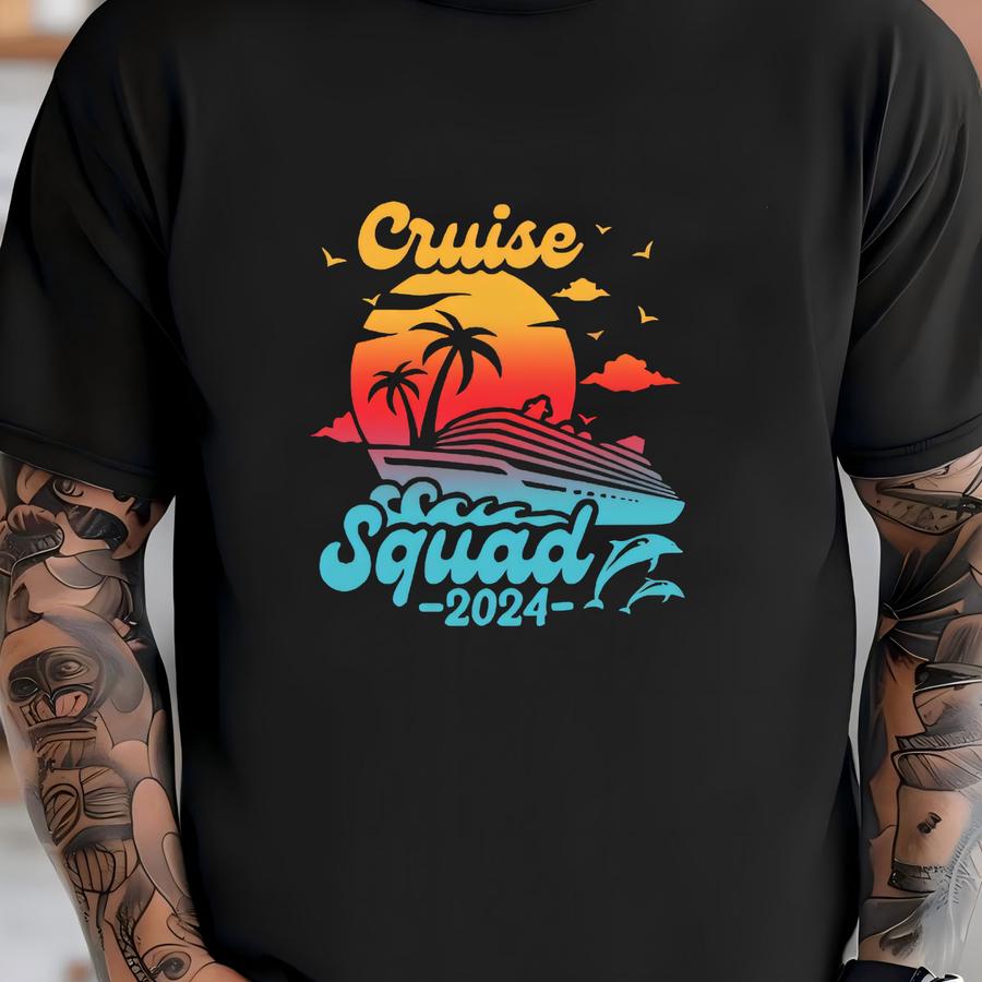 Cruise Shirt, 2024 Cruise Crew, Vacation 2024 Shirt, Cruise Vacation Tshirt, Group Cruise Shirt, Custom Family Vacation Shirt, Cruize T-shirt
