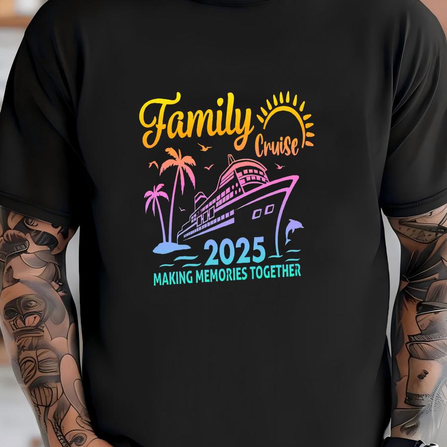 Family Cruise 2025, Family Cruise Shirts, Family Matching Vacation Shirts, 2025 Cruise , Cruise 2025 Shirts, Matching Family Outfits T-shirt