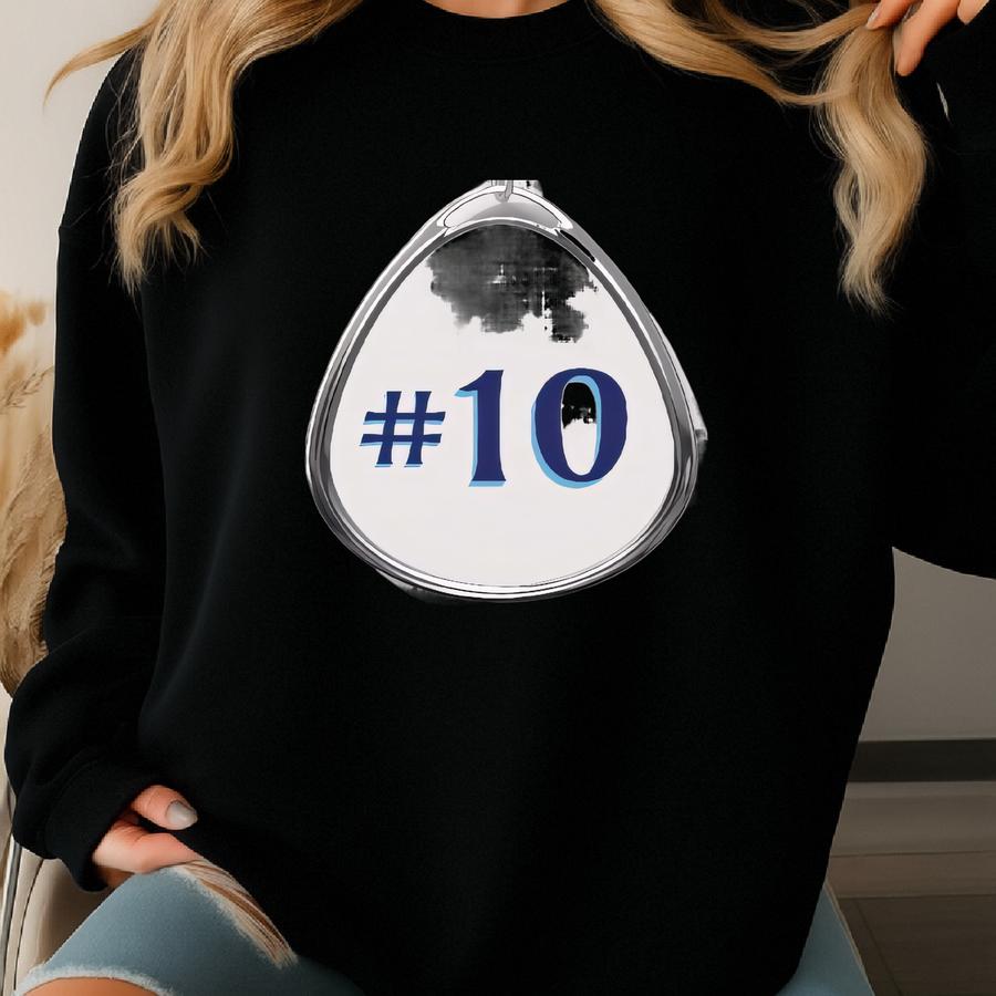 He'll Always Be A Momma's Boy Custom Number Necklace Sweatshirt