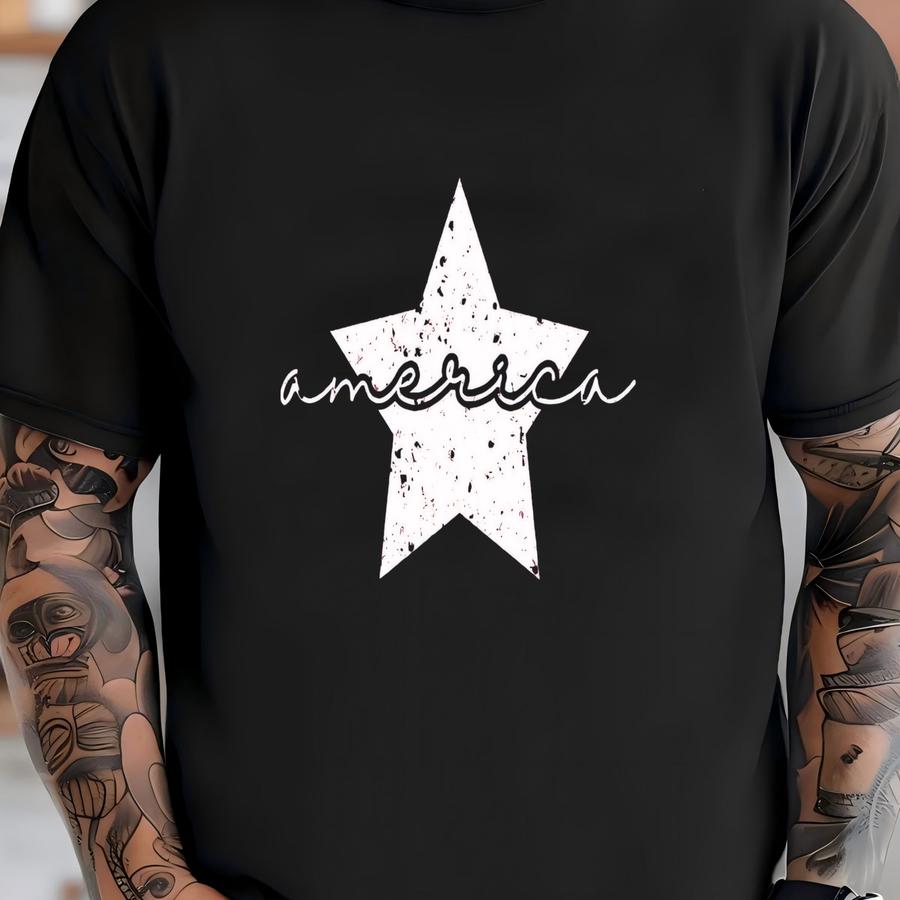 Retro America Shirt, Shirt, America Shirt, 4th Of July Shirt, Usa Shirt, Independence Day Shirt, Memorial Day Shirt, Stars T-shirt