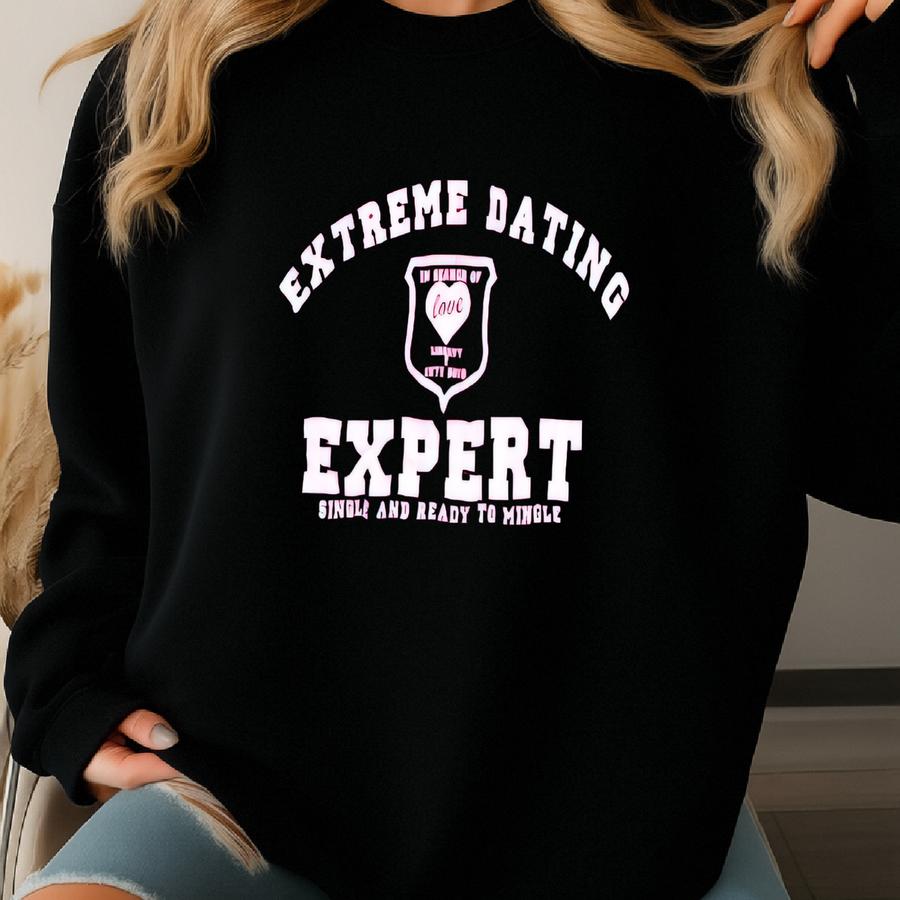 Y2k Baby Cami Crop Dating Tee Sweatshirt