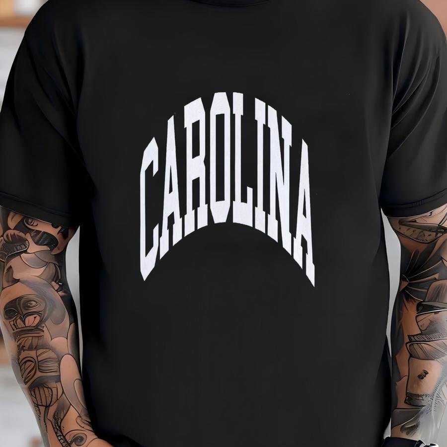 Carolina ® Tshirt Vintage Aesthetic Garment Dyed Game Day Tee Carolina Fan Unisex Carolina Shirt Tailgate Carolina Tshirt T-shirt