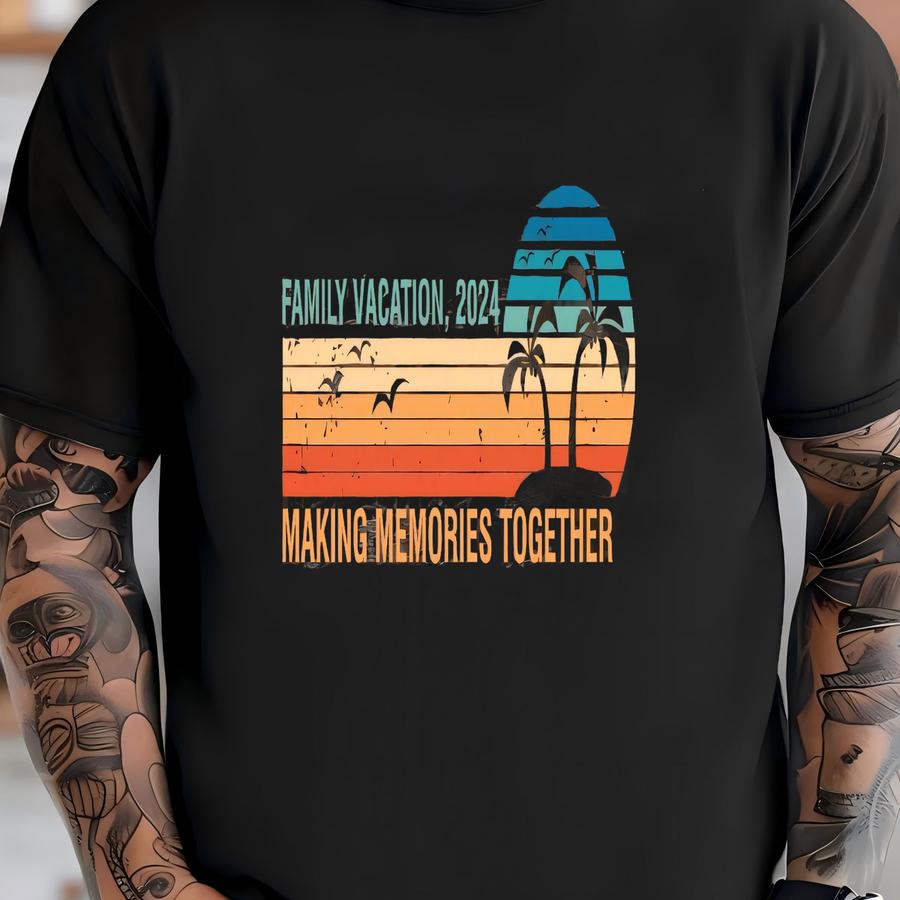 Family Vacation Shirt, Vacation Shirt, Making Memories Together Shirt, Matching Family Shirt, Family Cruise Shirt, Retro Cruise Shirt T-shirt