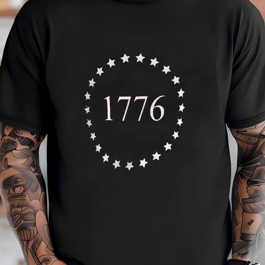 Usa Unisex Crewneck Sweatshirt, 4th Of July Sweatshirt, America 1776 Sweatshirt, United States Of America Sweater, American Flag Sweatshirt T-shirt