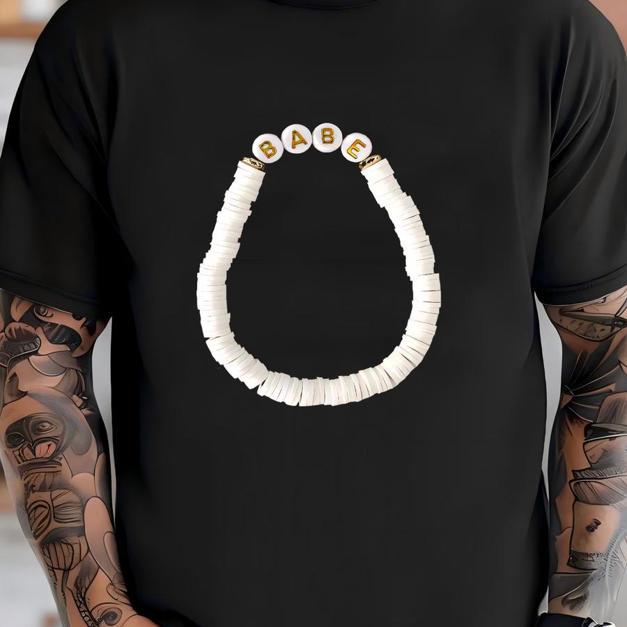 Babe Bracelet, Bachelorette Friendship Bracelet, Bridesmaid Bracelet, Bridesmaids Gift, Bridesmaids Proposal Gift, Wedding Bridal Party Gift T-shirt