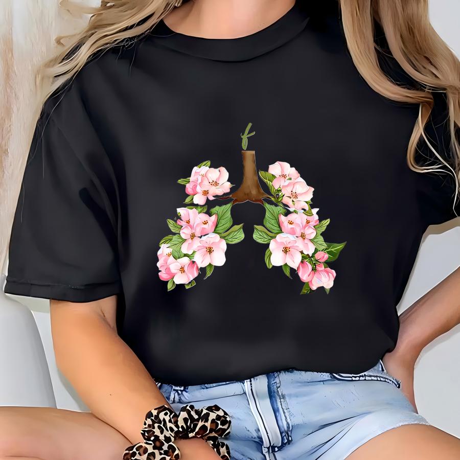 Christian Hoodie: Breath Of Heaven Floral Design T-shirt