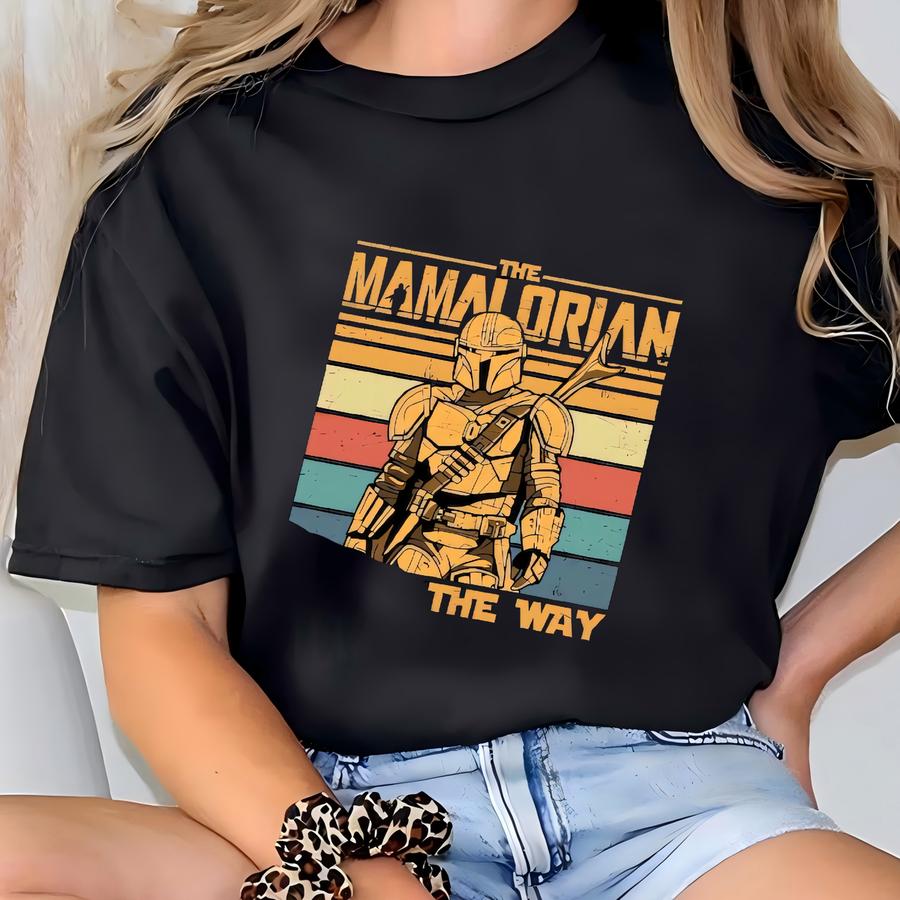 The Dadalorian And Mamalorian Shirt, Family Matching Dadalorian Shirt, Mothers Day Gift, The Child And The Dadalorian Shirt,mamalorian Shirt T-shirt