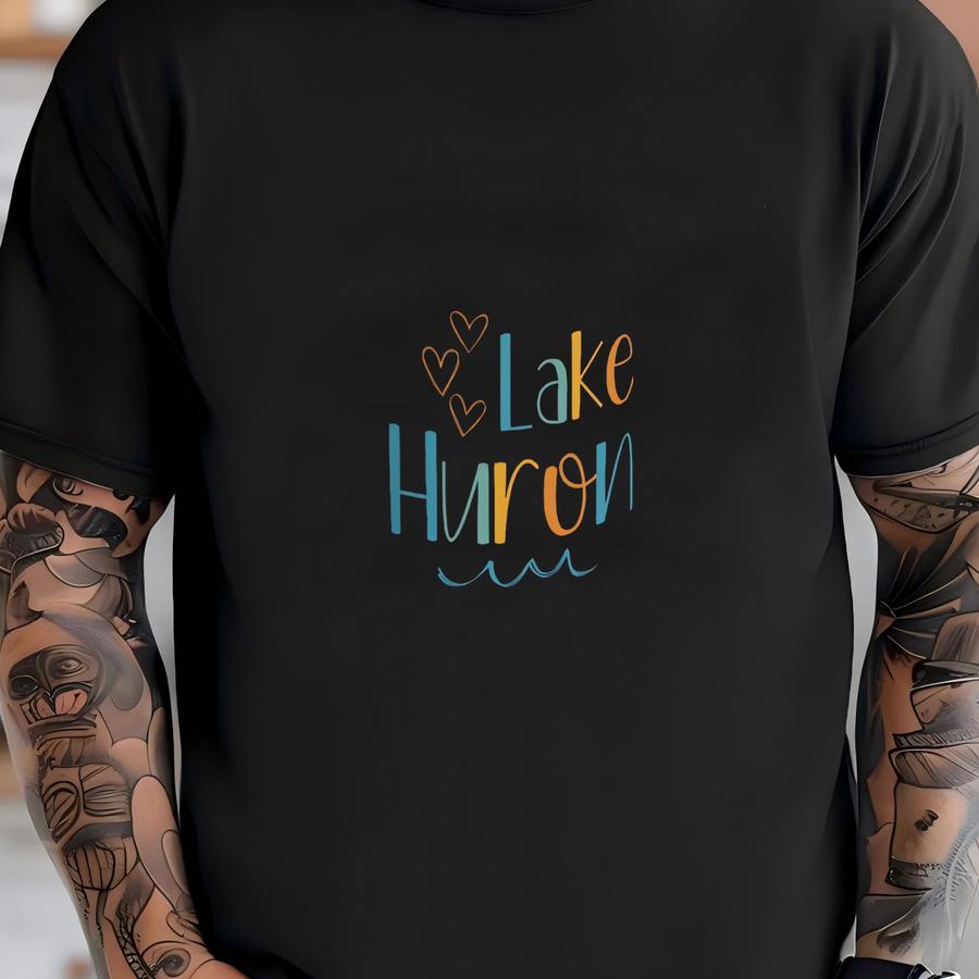 Lake Huron Candle, Lake Huron Cottage, Lake Huron Decor, Lake Huron Sign, Lake Huron, Up North Michigan, Up North Candle, Great Lakes T-shirt