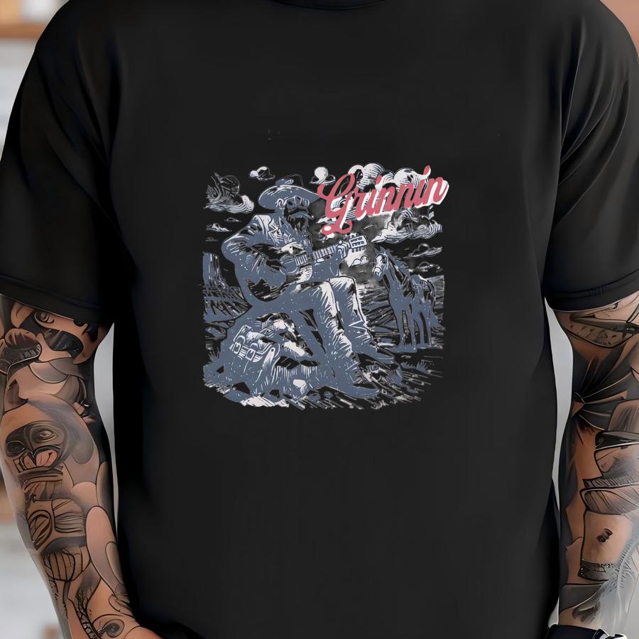 Country Music Shirt, Desert Shirt, Cactus Shirt, Western Graphic Tee, Adventure Shirt, Cactus Scene Shirt, Cowgirl Shirt, Wild West Shirt T-shirt