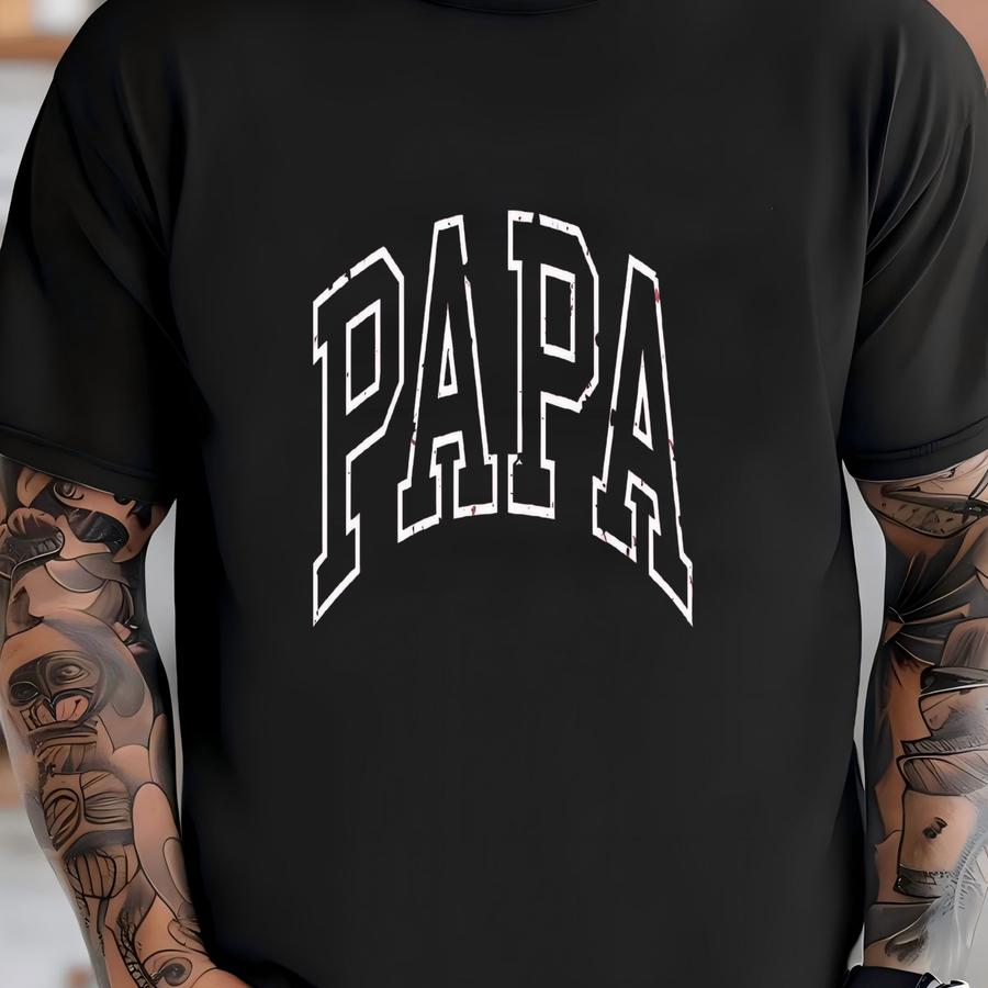 Papa Shirt, Papa Shirt, Fathers Day Shirt, Custom Papa Shirt, Papa Shirt, Gift For New Dad, Fathers Day Gift, Papa Tee T-shirt