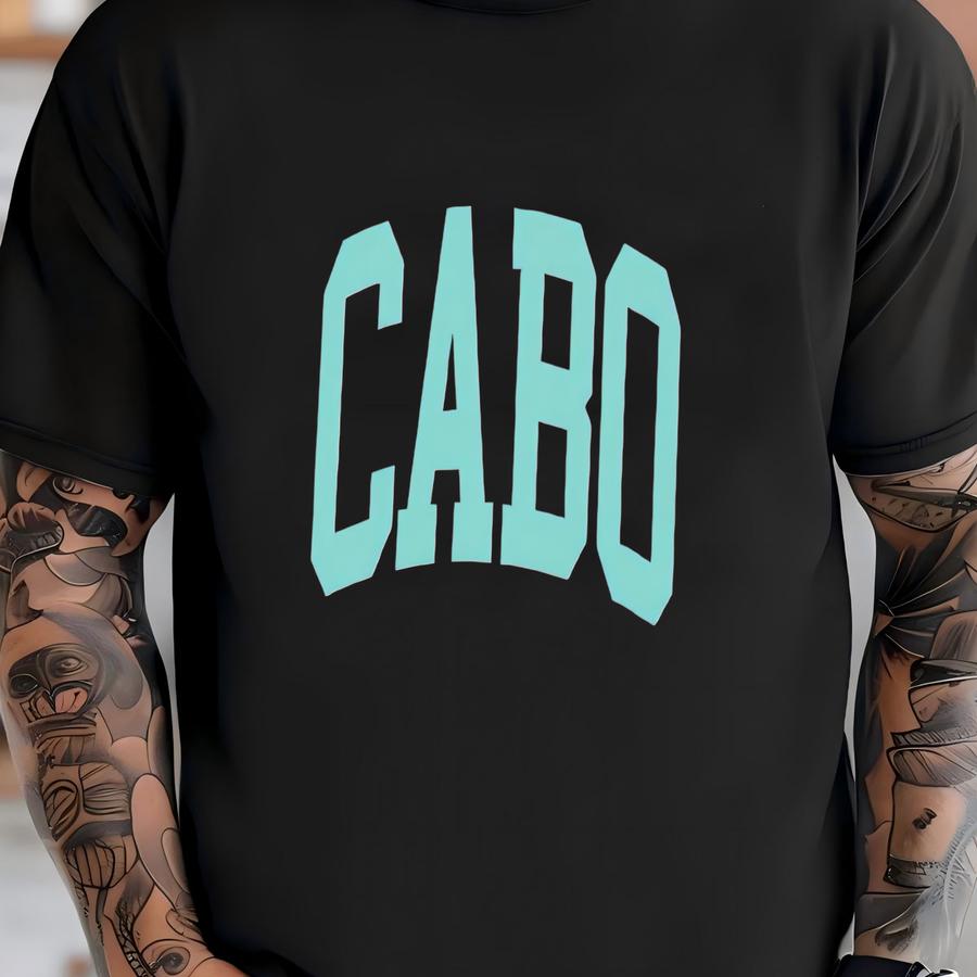 Cabo Sweatshirt ® Garment Dyed Cabo Crewneck Vintage Aesthetic Minimalist Loungewear Cabo Mexico Premium Sweatshirt T-shirt