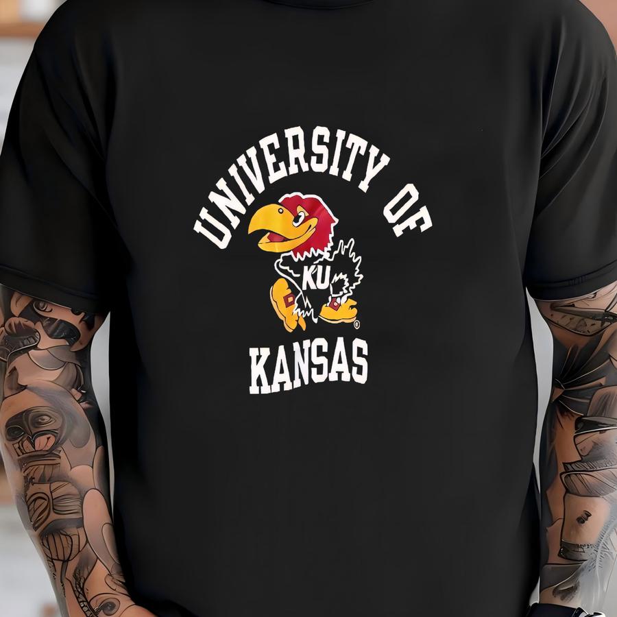 Vintage Kansas Short Sve Sweatshirt - Women’s Small / Youth Xl T-shirt