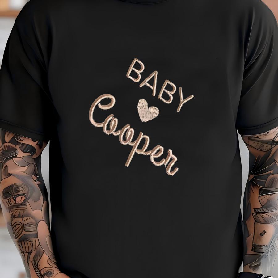 Custom Baby ®, Personalized Newborn Gift, Pregnancy Announcement Bcc97c T-shirt