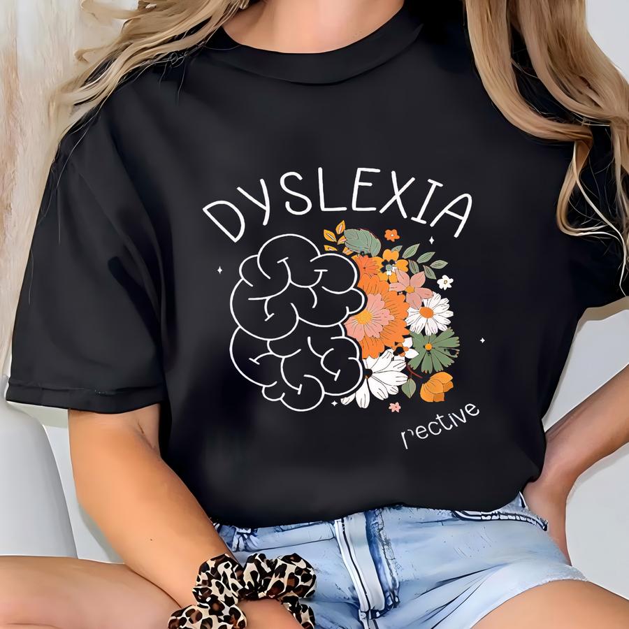 Dyslexia A Different Perspective Shirt, Dyslexia Shirt,dyslexia Teacher Gift,dyslexia Awareness Shirt,dyslexia Specialist,neurodiversity Tee T-shirt