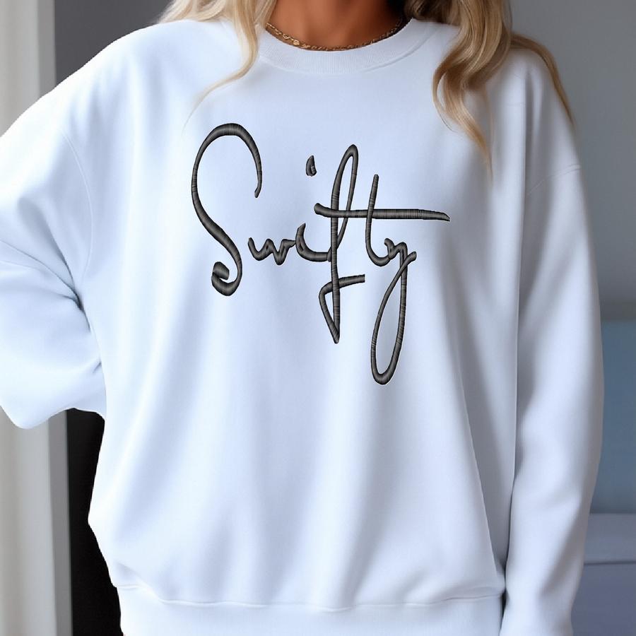 Swifty Y Design - Swifty Shirt Design - Eras Tour Font - Swifty Machine Y - Taylor Y Font - Signature Font Sweatshirt Swifty Y Design - Swifty Shirt Design - Eras Tour Font - Swifty Machine Y - Taylor Y Font - Signature Font Sweatshirt
