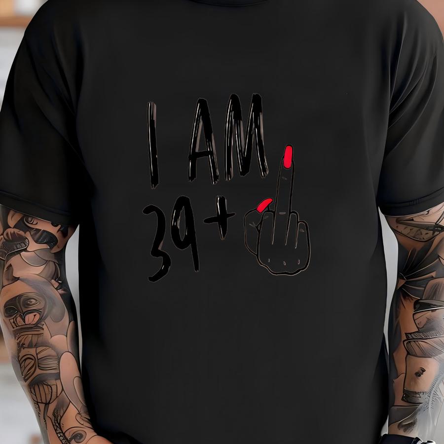 Custom I Am T Shirt, Personalized Birthday Gift Tshirt, I Am 29 And 39 And 49 And 59 Tee,birthday Party,plus Tee T-shirt