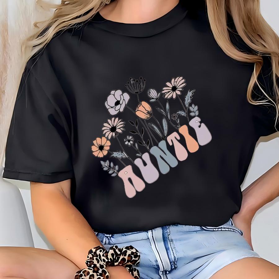 Auntie And Auntie's Bestie Sweatshirt, Auntie Me Sweatshirt, Aunt Sweatshirt, Aunt Niece Hoodie, Best Gifts For Aunt, Aunt Nephew Matching. T-shirt