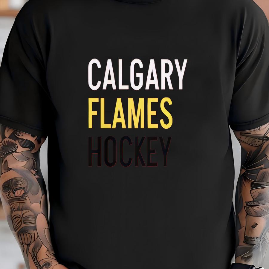 Printed Flames Crewneck Sweatshirt T-shirt