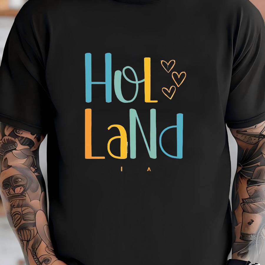 Holland Michigan T Shirt, Holland Shirt, Holland Tee Shirt, Holland Tee, Tulip Festival Shirt, Holland Michigan Gift, Holland Souvenir T-shirt