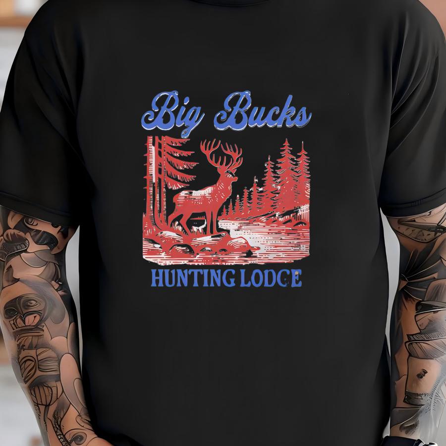 Big Bucks Hunting Shirt, Cowgirl Shirt, Humor Hoodie, Wild West Hoodie, Western Shirt, Western Graphic Tee, Country Shirt, Cowgirl Gift T-shirt