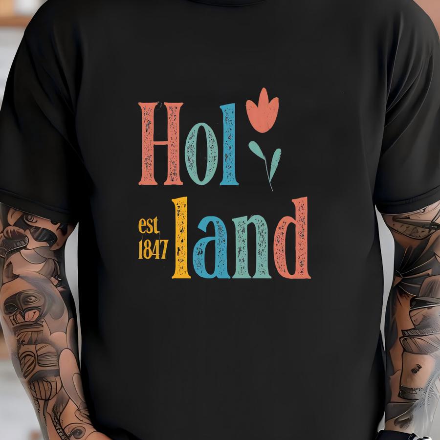 Holland Michigan Shirt, Holland Tulip Shirt, Holland Tee, Tulip Festival Shirt, Holland Michigan Gift, Holland Tulip Festival, Tulip Time T-shirt