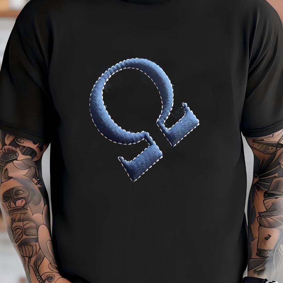 Embossed 3d Puff Greek Y Font - Puff Foam Greek Alphabet - Puffy Outline Font - Varisty Y Font - Bx Font - Greek Letters T-shirt