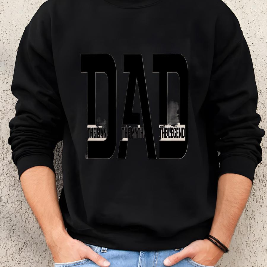 Dad The Man The Myth The Legend Hoodie, Father's Day Gift Sweatshirt