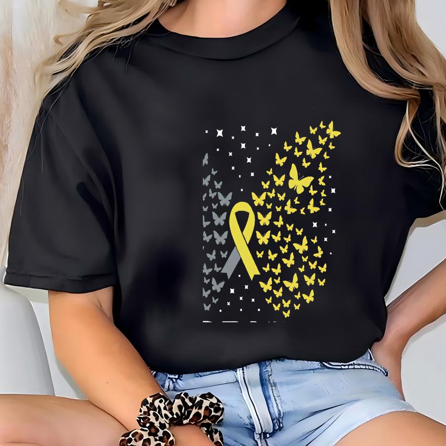 Deaf Awareness Shirt, Deaf Butterfly Shirt, Hearing Impaired Shirt, Gift For Deaf, Deaf Support Shirt, Hearing Disorder Shirt,deaf Community T-shirt