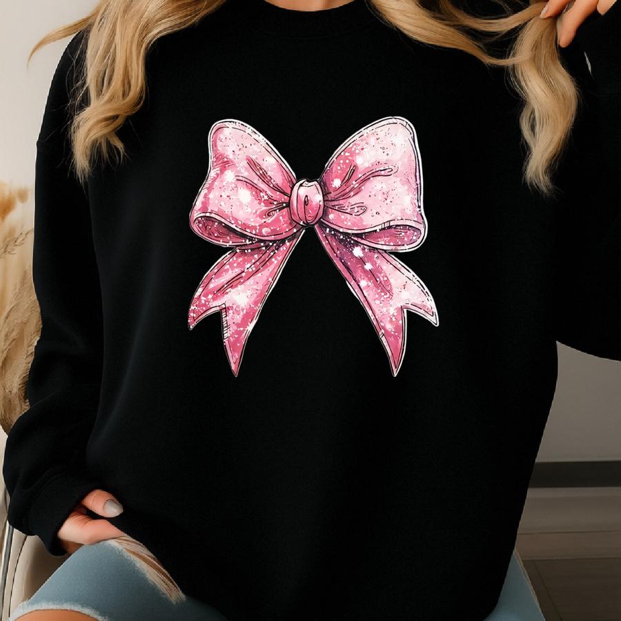 Preppy Pink Bow Shirt, Cancer Shirt, Motivational Tshirt, Spread The Hope Shirts, Breast Cancer Shirts Sweatshirt