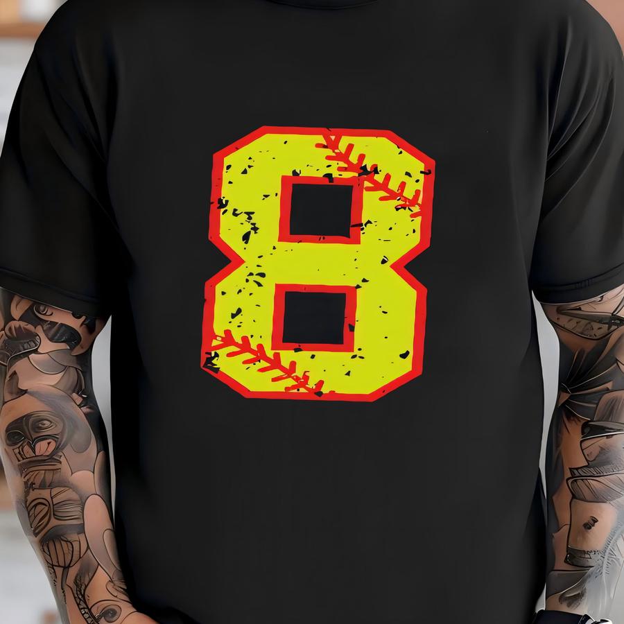 Softball Tank Top, Custom Team Number Tank Top, Softball Mom Tank Top, Game Day Tank Top, Sports Mom Gift, Softball Tanks, Sports Tank Tops T-shirt