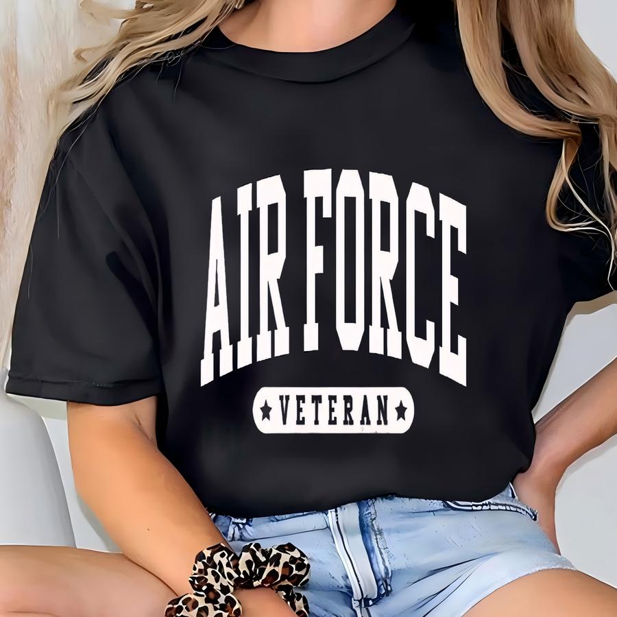 Air Force Veteran Svg, Png, Dxf, Jpg, Eps, Veterans Day Shirt Sublimation, Proud Air Force Veteran , Veterans Day Gift T-shirt