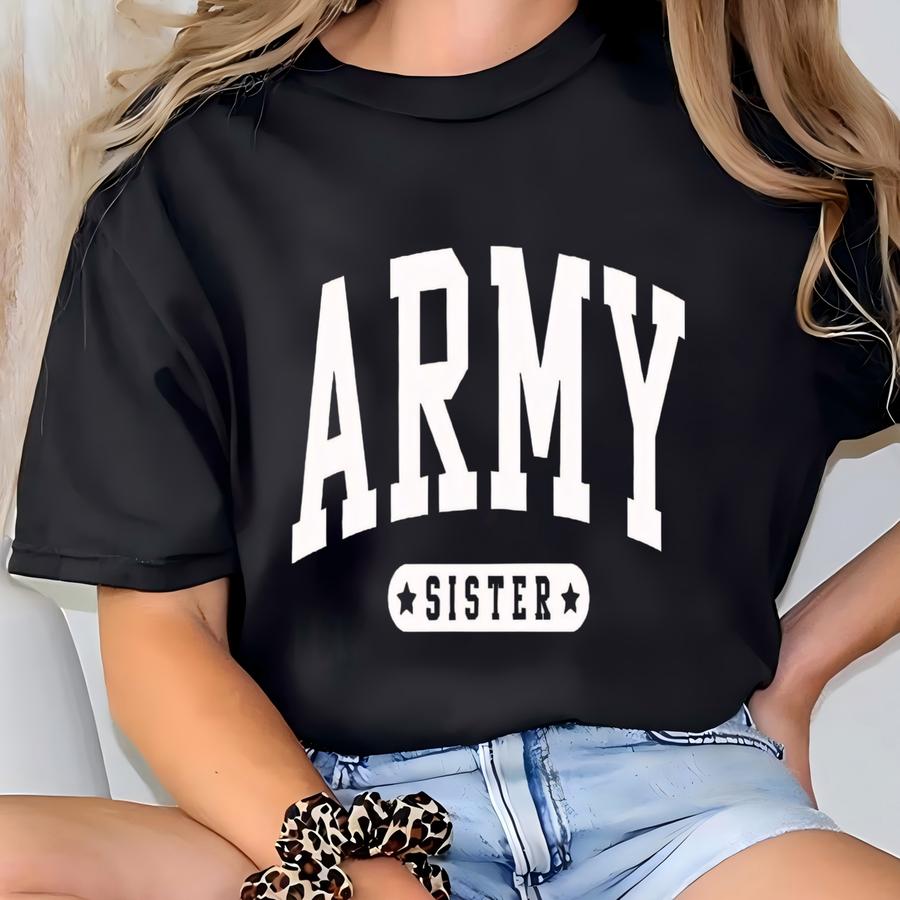 Sister Svg, Png, Dxf, Jpg, Eps, Soldier Home Coming Sublimation, Proud Family Matching Graduation Shirt  T-shirt