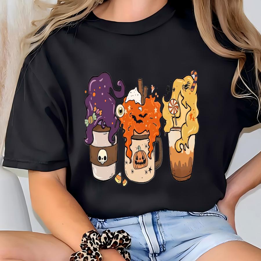 Shirt, Halloween Shirt, Halloween Sweatshirt, Spooky Shirt, Skeletons Shirt, Pumpkin Shirt, Trick Or Treat Shirt, Halloween T-shirt