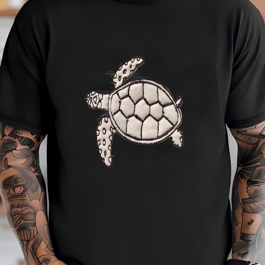 Turtle Sweatshirt, Holiday, Animals, Nature, Minimalist, Sea, Beach T-shirt