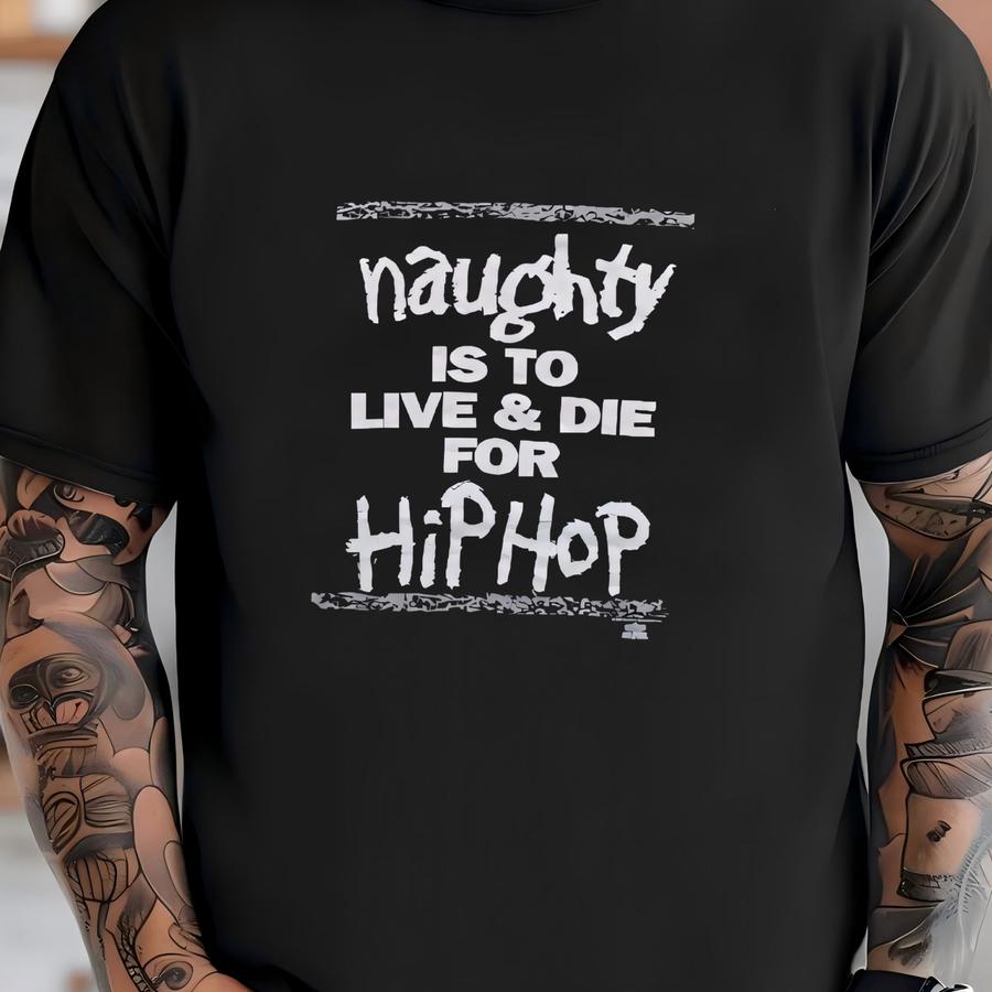 Vintage 1993 Naughty By Nature 'hip Hop Hooray' Vintage T Shirt Size Large / 90s Rare Gangsta East Hip Hop Rapper Rap Shirt T-shirt